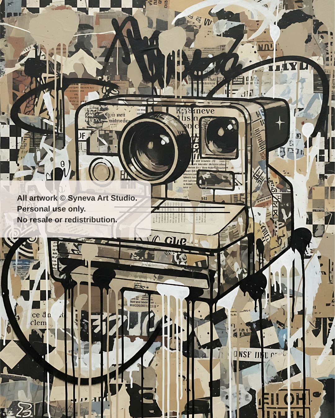 Pop Art: Neutral Retro No. 5