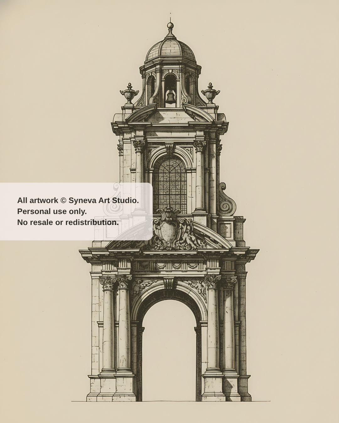 Architectural: Grand Entrance No.4