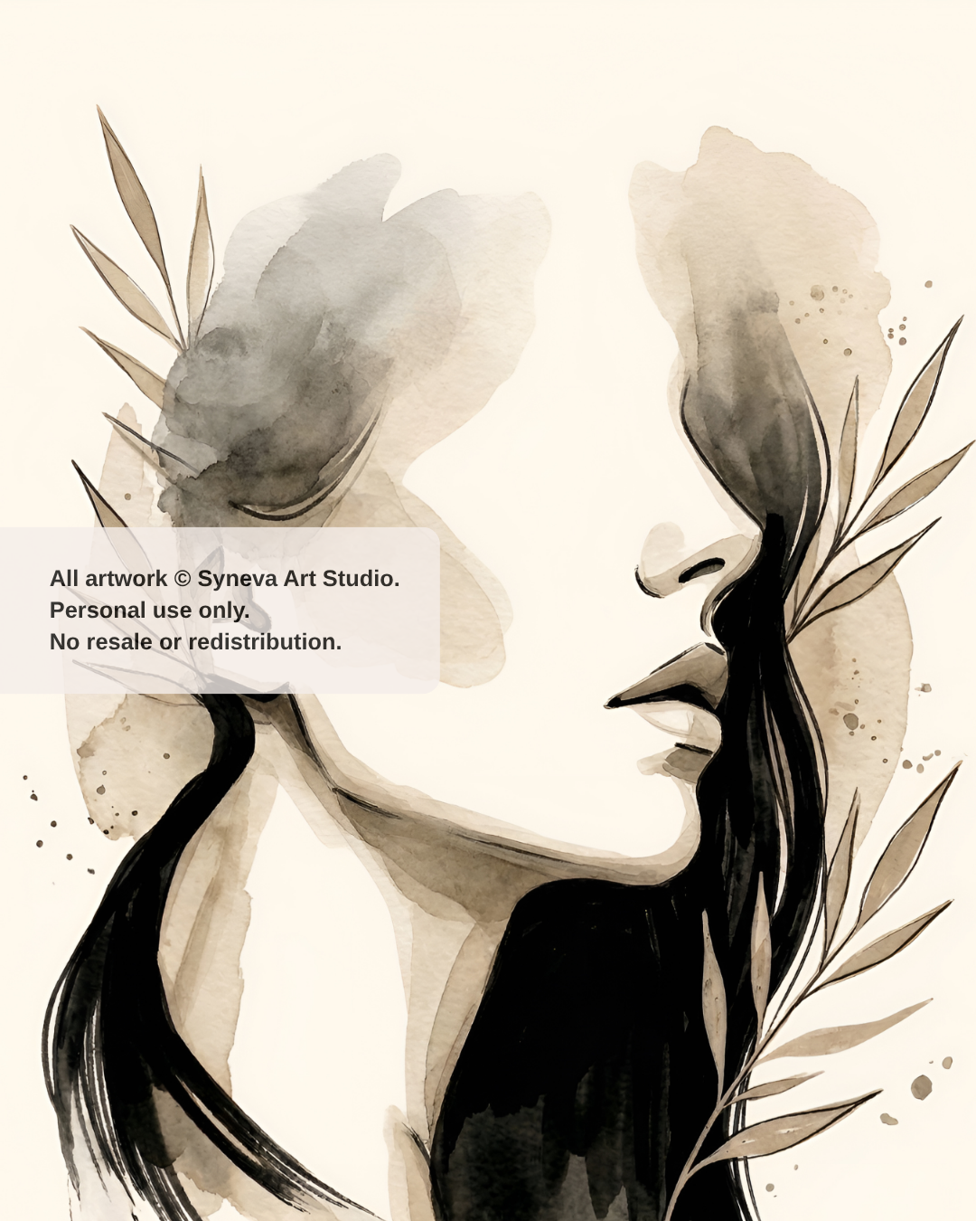 Water Color: Ink No. 1