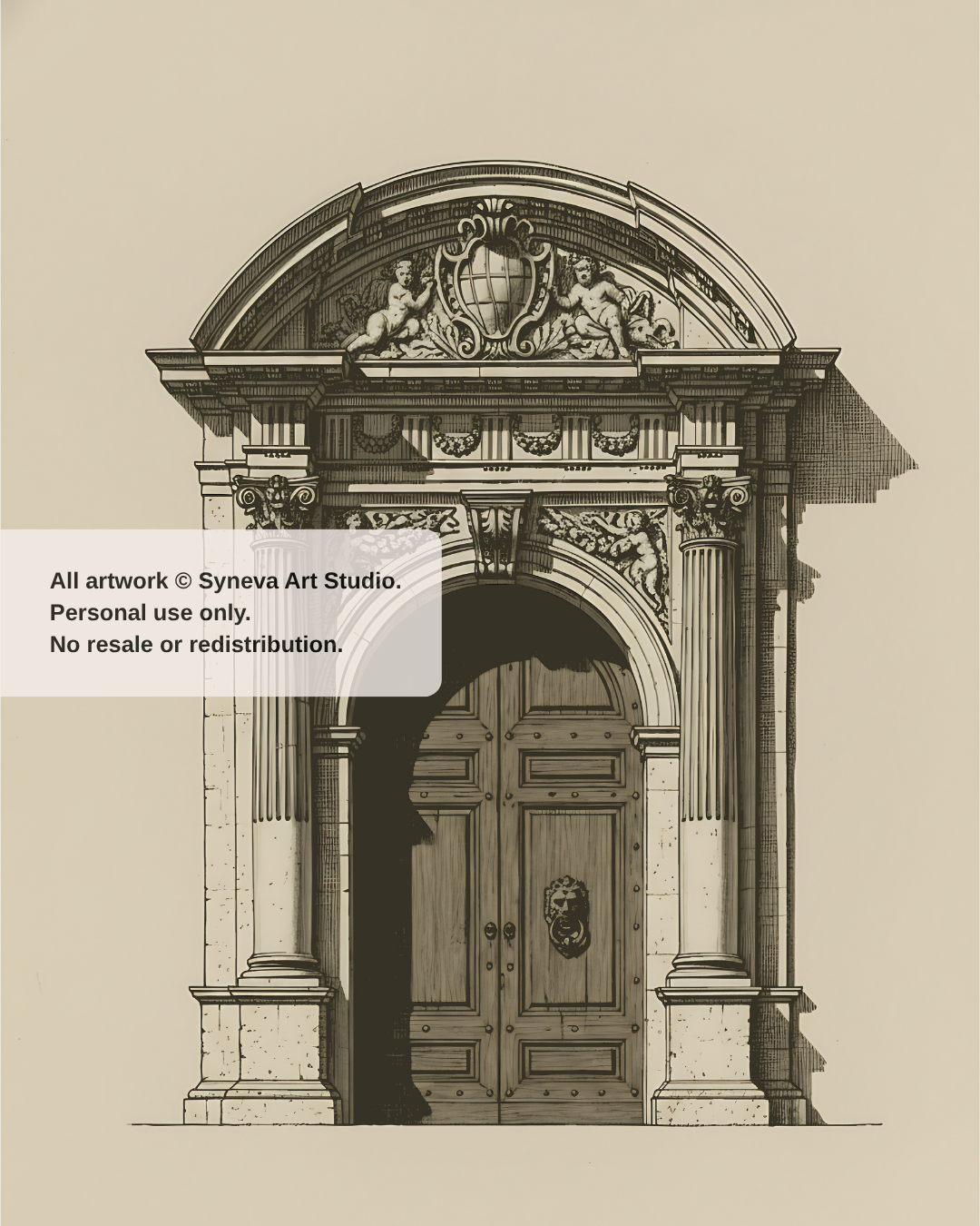 Architectural: Grand Entrance No.3
