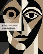 Abstract: Visage No. 1