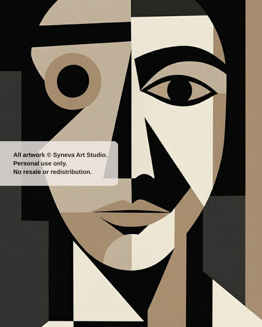 Abstract: Visage No. 4