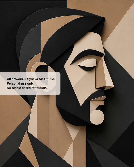 Abstract: Visage No.6