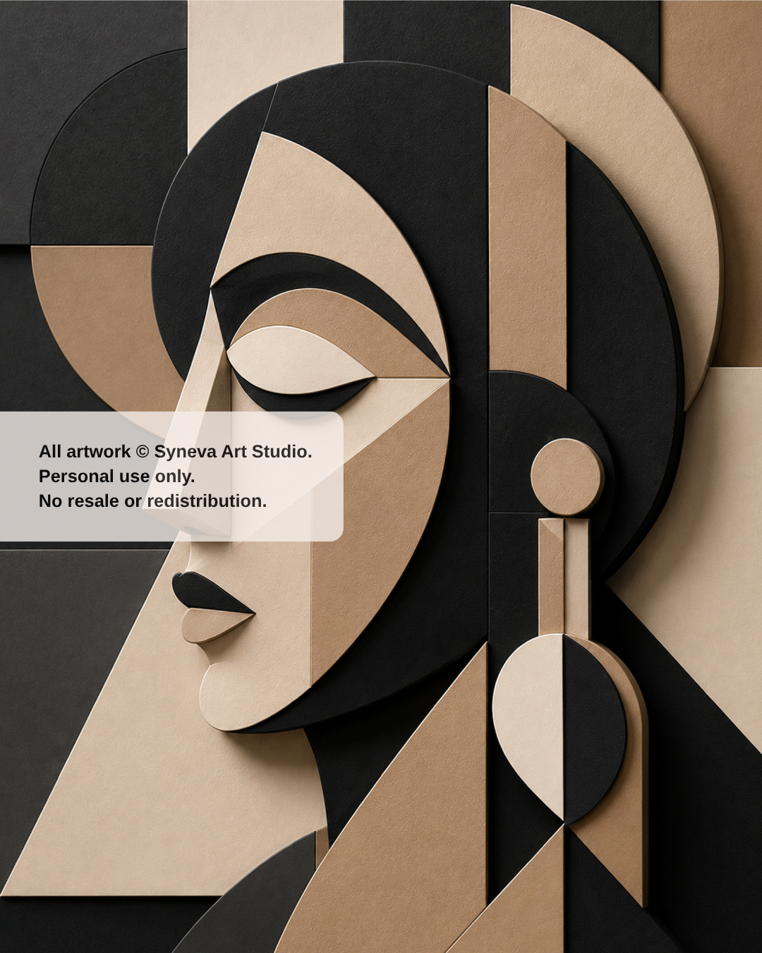 Abstract: Visage No.7
