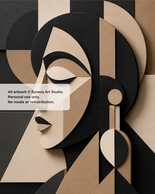 Abstract: Visage No.7