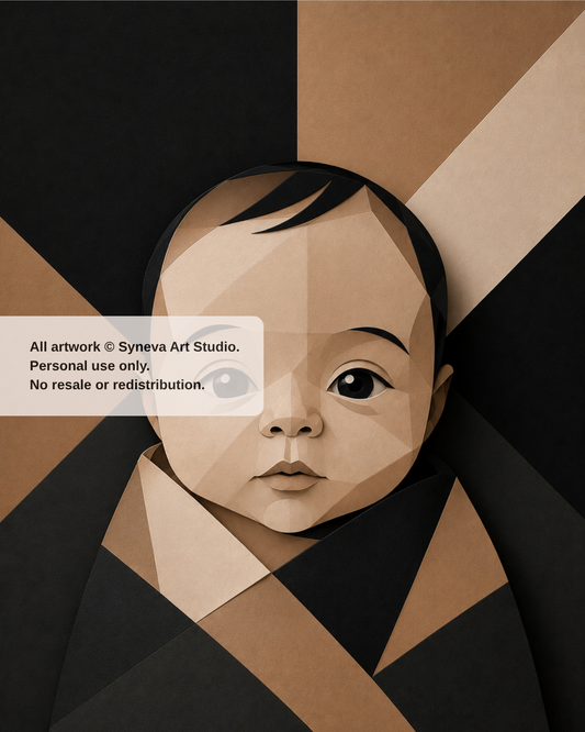 Abstract: Visage No. 10