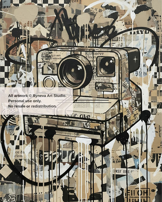 Pop Art: Neutral Retro No. 5