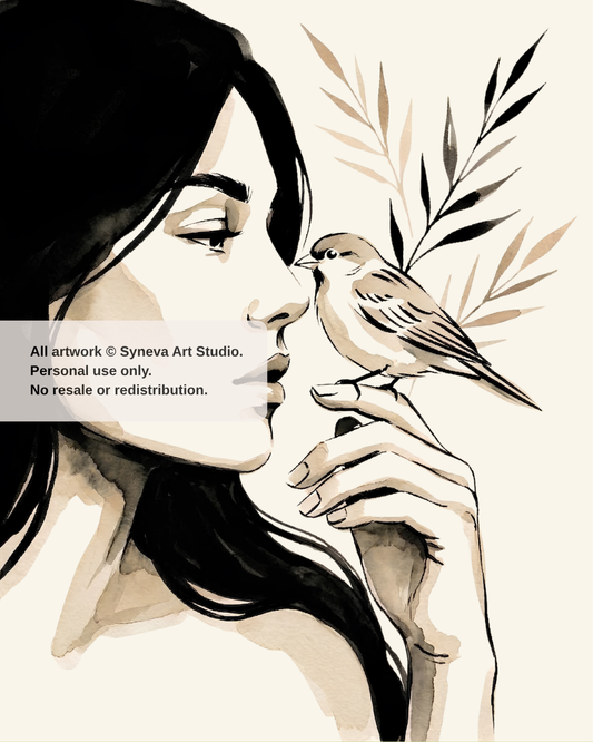 Water Color: Ink No. 4